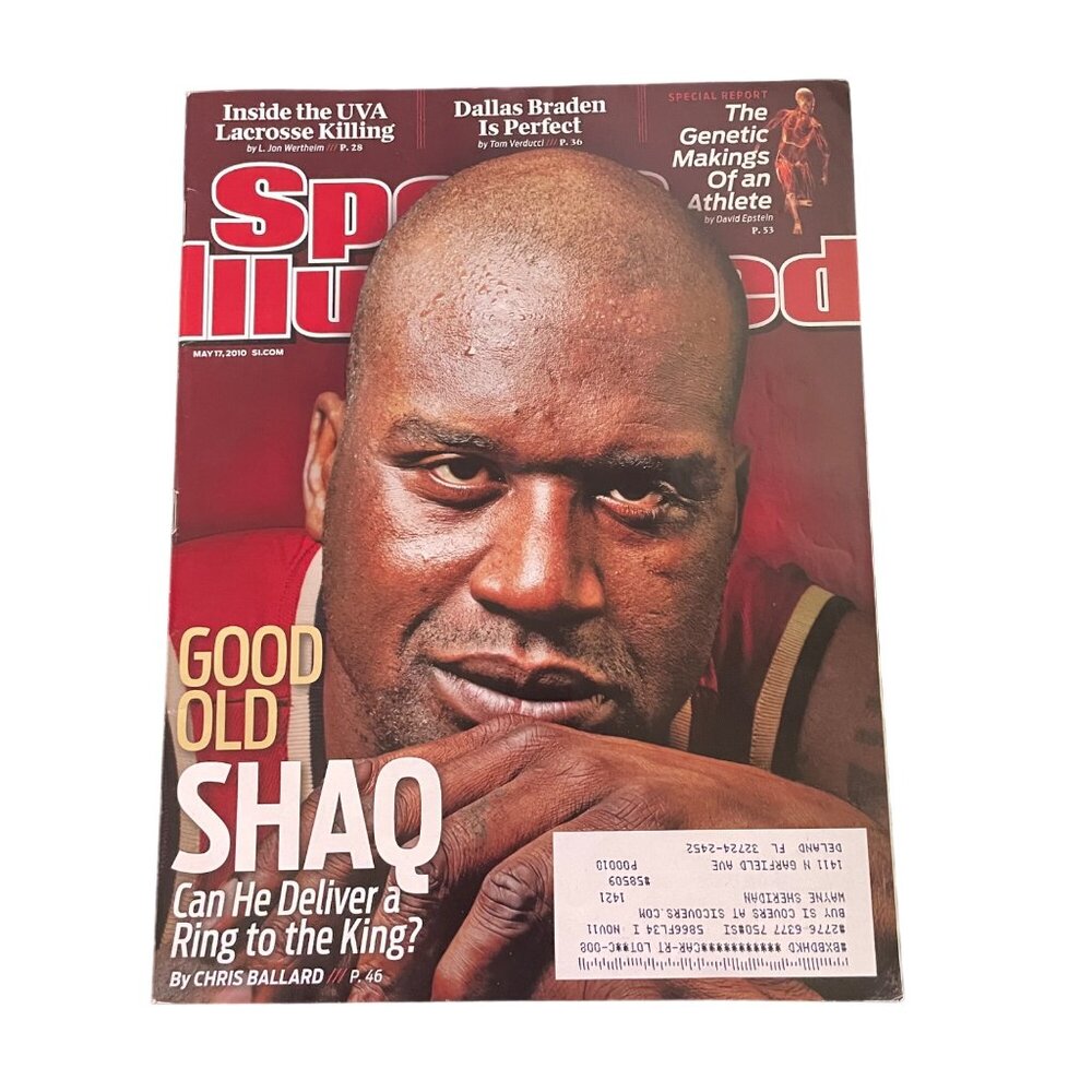 Sports Illustrated Magazine u  May 17 2010 Vol 112 No 21 Shaq